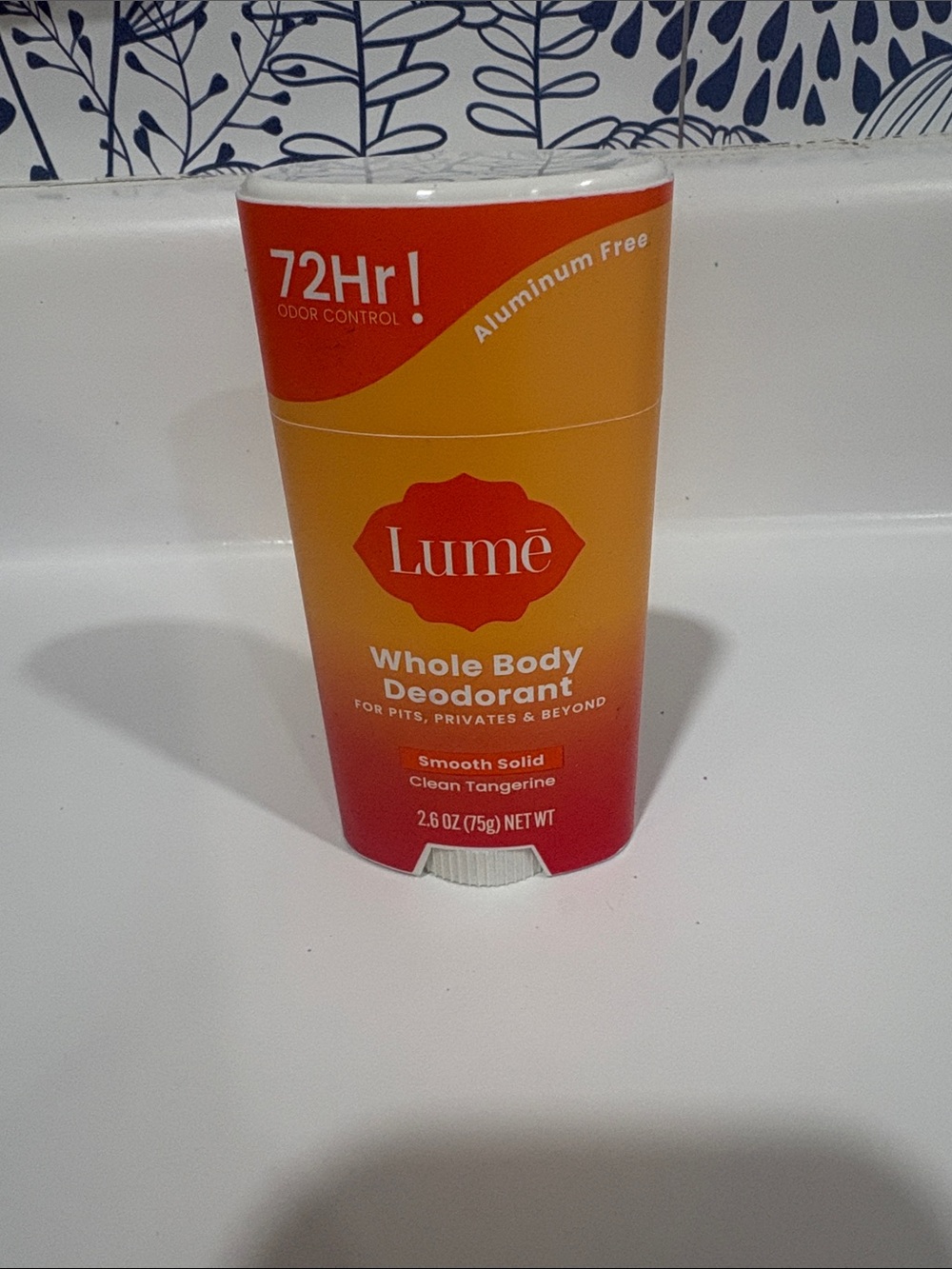 Lumê Whole Body Deodorant - Clean Tangerine (Orange)